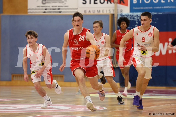 Basketball Superliga 2024/25, SLMU19 Traiskirchen Lions Academy vs. SG Salzkammergut



