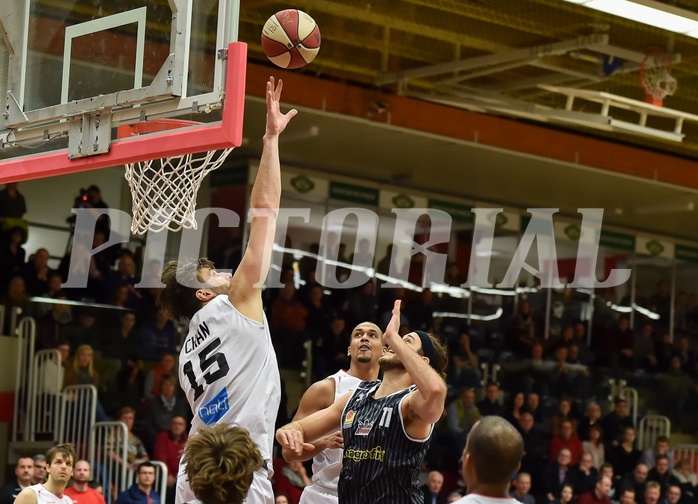 Basketball ABL 2015/16 Grunddurchgang 28.Runde WBC Wels vs Guessing Knights