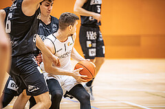 Basketball, Basketball Zweite Liga 2022/23, Grunddurchgang 19.Runde, Basket Flames, Güssing Blackbirds, Jernej Andolsek Heine (1)