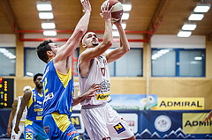 Basketball, Admiral Basketball Superliga 2019/20, Grunddurchgang 9.Runde, Traiskirchen Lions, SKN St. Pölten, Oscar Schmit (17)