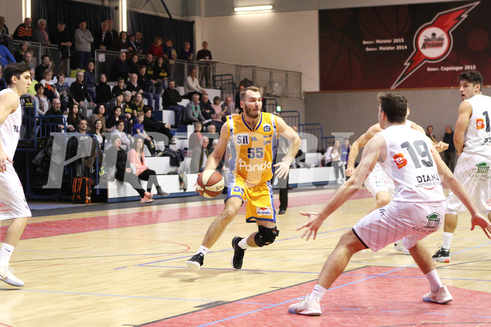 Basketball 2.Bundesliga 2019/20 Grunddurchgang 13.Runde  Güssing/Jennersdorff Blackbirds vs BBU Salzburg