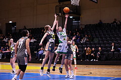 03.02.2024, Graz, Raiffeisen Sportpark, Basketball Damen Superliga 2023/24, Grunddurchgang 11.Runde, UBI Holding Graz - BK Raiffeisen Duchess Klosterneuburg ,  