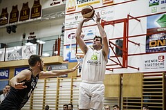 Basketball, Basketball Zweite Liga, Grunddurchgang 5.Runde, Basket Flames, Wörthersee Piraten, Justin Vallejo (25)