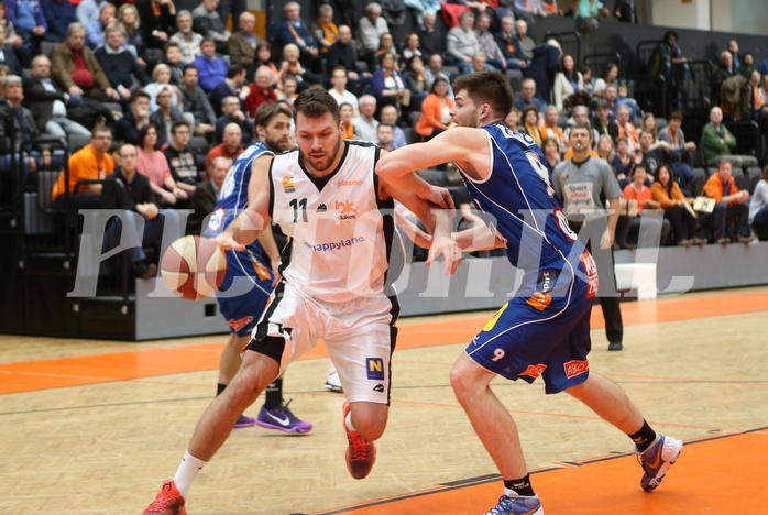 Basketball ABL 2015/16 Grunddurchgang 30.Runde BK Dukes Klosterneuburg vs. Kapfenberg Bulls