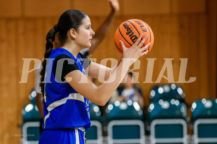 05.04.2025 Österreichischer Basketballverband 2024/25, SLWU16 Vienna United vs. DBB  Basketgirls Wels