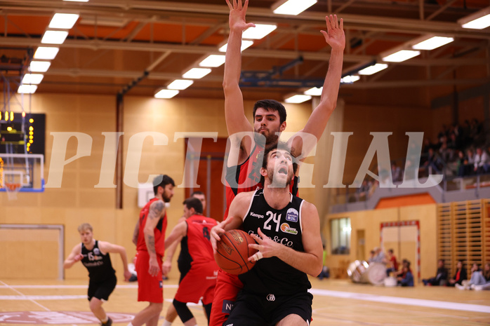 Basketball Zweite Liga 2022/23, Grunddurchgang 9.Runde Mistelbach Mustangs vs. Basket Flames


