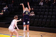 04.02.2024, Graz, Raiffeisen Sportpark, Basketball Damen Superliga 2023/24, Grunddurchgang 11.Runde, UBSC-DBBC Graz - SKN St. Pölten Frauen ,  