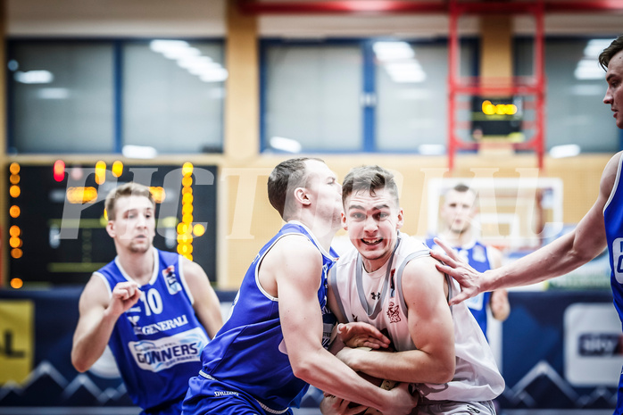 Basketball, Admiral Basketball Superliga 2019/20, Grunddurchgang 17.Runde, Traiskirchen Lions, Oberwart Gunners, Jan Razdevsek (4)