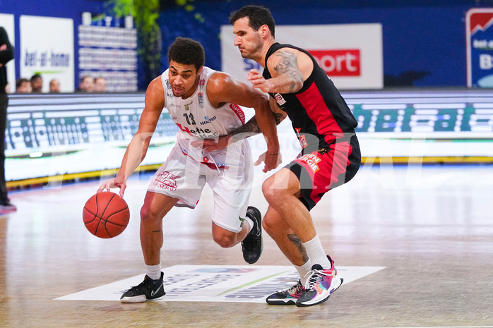 Basketball Superliga 2021/22, Grundduchgang 16.Runde , Kapfenberg Bulls vs. BC Vienna


