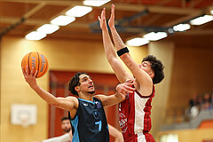 Basketball Zweite Liga 2024/25, Grunddurchgang 15.Runde Mistelbach Mustangs vs. Vienna Timberwolves


