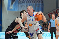 Basketball Superliga 2024/25, Playoffs, Viertelfinale Spiel 1 Oberwart Gunners vs. Kapfenberg Bulls


