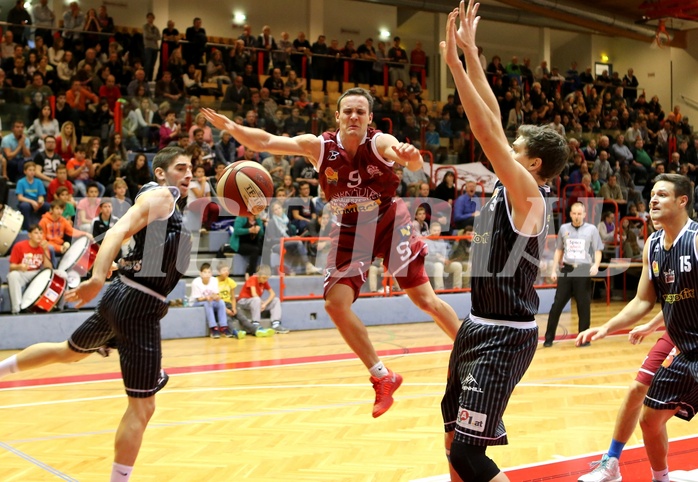 Basketball ABL 2015/16 Grunddurchgang 6.Runde Traiskirchen Lions vs. G