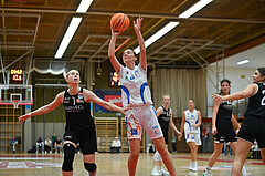 Basketball Superliga 2024/25, Grunddurchgang 1.Runde, DBB Wels vs Basket Flames Women,

