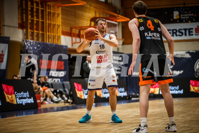 Basketball, win2day Basketball Superliga 2022/23, 10. Qualifikationsrunde, BBC Nord Dragonz, Fürstenfeld Panthers, Jordan Roberts (18)