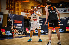 Basketball, win2day Basketball Superliga 2022/23, 10. Qualifikationsrunde, BBC Nord Dragonz, Fürstenfeld Panthers, Jordan Roberts (18)