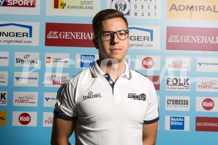 Basketball, ABL 2017/18, Teampictures, Oberwart Gunners, , Johannes Mittl (Physio)