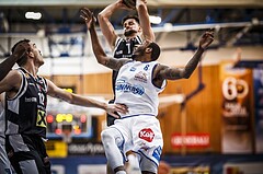 Basketball, ABL 2018/19, Grunddurchgang 19.Runde, Oberwart Gunners, Flyers Wels, Davor Lamesic (7)