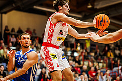 Basketball, win2day Basketball Superliga 2024/25, Grunddurchgang 6.Runde, Traiskirchen Lions, Oberwart Gunners, Aleksej Kostic (6)