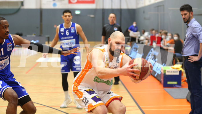 Basketball Superliga 2020/21, 7. Plazierungsrunde Klosterneuburg Dukes vs. Oberwart Gunners