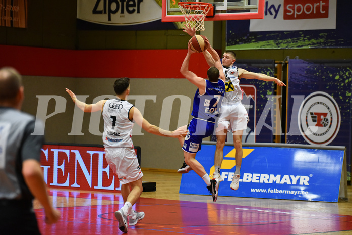 Basketball Superliga 2020/21, Platzierungsrunde 10. Runde Flyers Wels vs. Oberwart