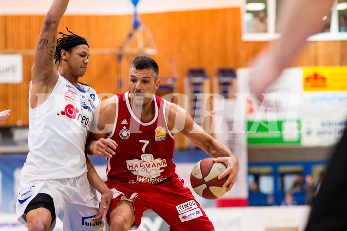 Basketball ABL 2015/16 Grunddurchgang 26.Runde Oberwart Gunners vs. BC Vienna