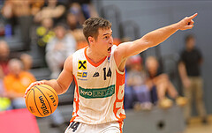 Basketball Superliga 2023/24, Grunddurchgang 2.Runde Klosterneuburg Dukes vs. Gmunden Swans


