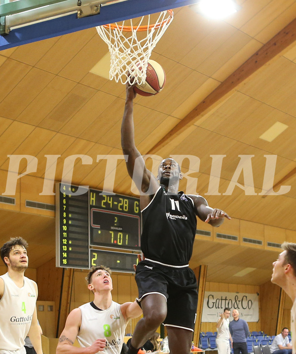 Basketball Zweite Liag 2020/21, Grunddurchgang 9.Runde Basket Flames vs. Raiders Tirol