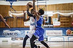 Basketball, ABL 2018/19, Playoff HF Spiel 2, Oberwart Gunners, Gmunden Swans, Dwane Miner (6)