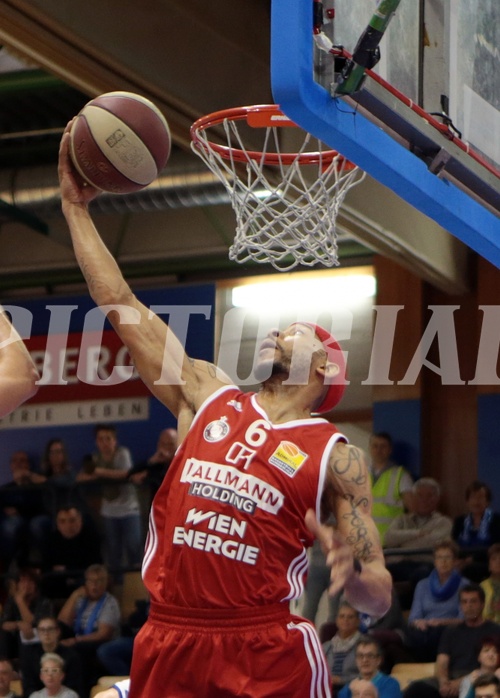 13.04.2017 Basketball ABL 2016/17 Grunddurchgang 32. Runde Kapfenberg bulls vs BC Vienna