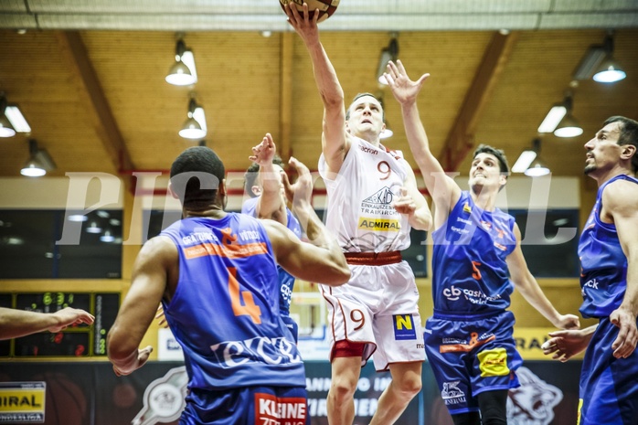 Basketball, ABL 2018/19, Grunddurchgang 9.Runde, Traiskirchen Lions, Kapfenberg Bulls, Benedikt Danek (9)