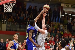Basketball ABL 2015/16 Grunddurchgang 34. Runde WBC Wels vs Gmunden Swans