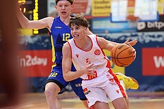 Basketball Superliga 2024/25, SLMU16 Traiskirchen Lions Academy  vs. UBSC Graz 


