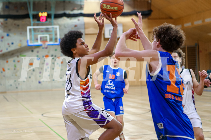 06.04.2025 Österreichischer Basketballverband 2024/25, SLMU16, Post SV Wien vs. BBU Salzburg