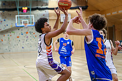 06.04.2025 Österreichischer Basketballverband 2024/25, SLMU16, Post SV Wien vs. BBU Salzburg