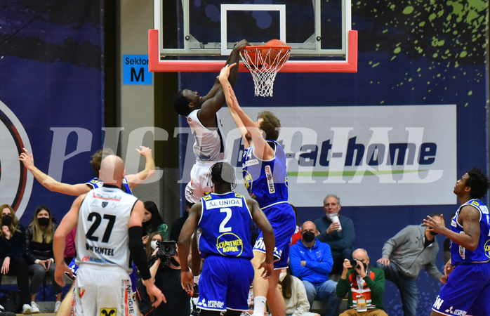 Basketball Superliga 2021/22, Grunddurchgang. 10.Runde Flyers Wels vs. Swans Gmunden