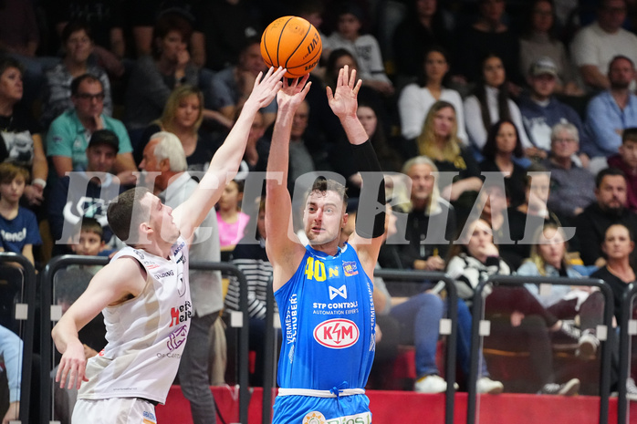 Win2day Basketball Superliga 2023/24, Grunddurchgang, 22. Runde, Kapfenberg vs. St.Pölten