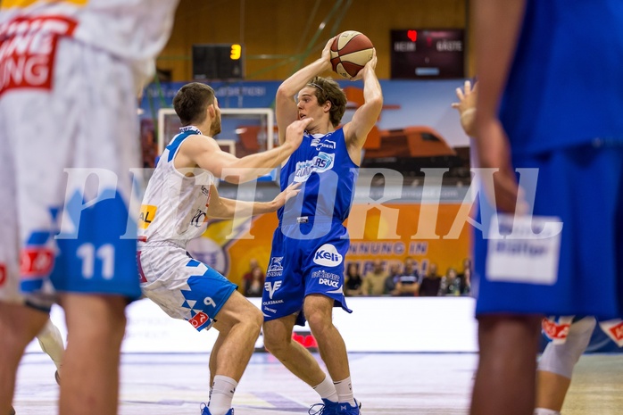 Basketball, ABL 2017/18, Grunddurchgang 7.Runde, Kapfenberg Bulls, Oberwart Gunners, Cody Wichman (13)