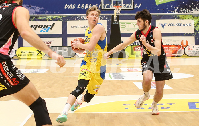 Basketball Superliga 2021/22, Grunddurchgang 7.Runde SKN St.Pölten vs. Flyers Wels


