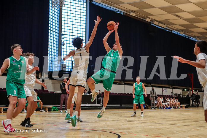 10.11.2024 Österreichischer Basketballverband 2024/25, SLMU19, Basket Flames WAT vs KOS Celovec
