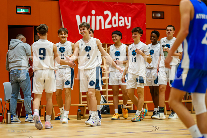 24.11.2024 Österreichischer Basketballverband 2024/25, SLMU16, Vienna Timberwolves vs. ATSE Graz