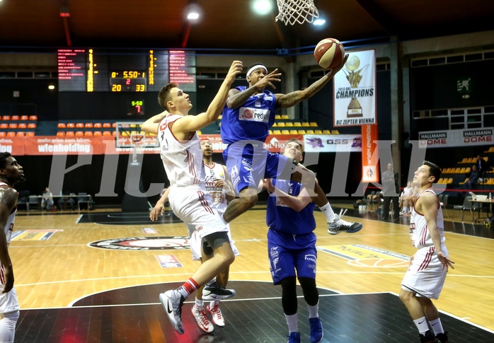 Basketball ABL 2016/17, Grunddurchgang 36.Runde BC Vienna vs. Oberwart Gunners