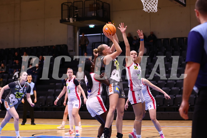 01.12.2024, Graz, Raiffeisen Sportpark, Basketball Damen Superliga 2024/25, Grunddurchgang, 8.Runde, UBSC-DBBC Graz - BK Raiffeisen Duchess ,  
