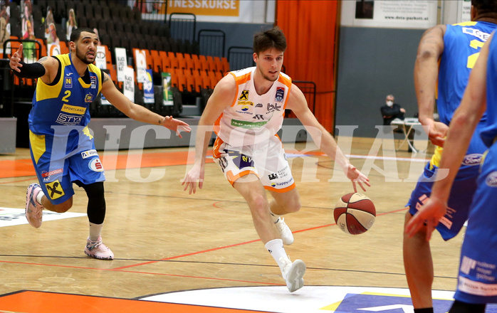 Basketball Superliga 2020/21, 5. Plazierungsrunde Klosterneuburg Dukes vs. SKN St.Pölten