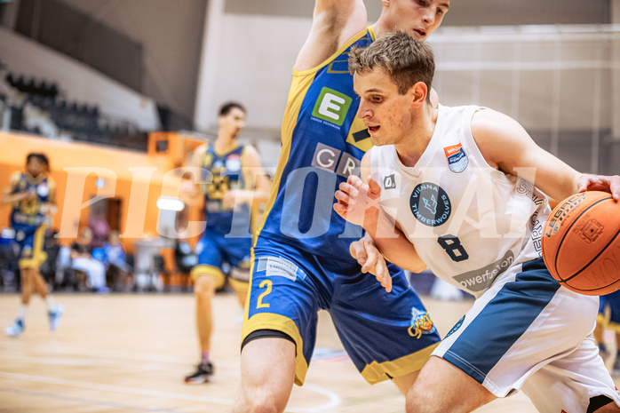 Basketball, Win2Day Superliga 2022/23, 6. Qualifikationsrunde, Vienna Timberwolves, UBSC Graz, Elias Wlasak (8)
