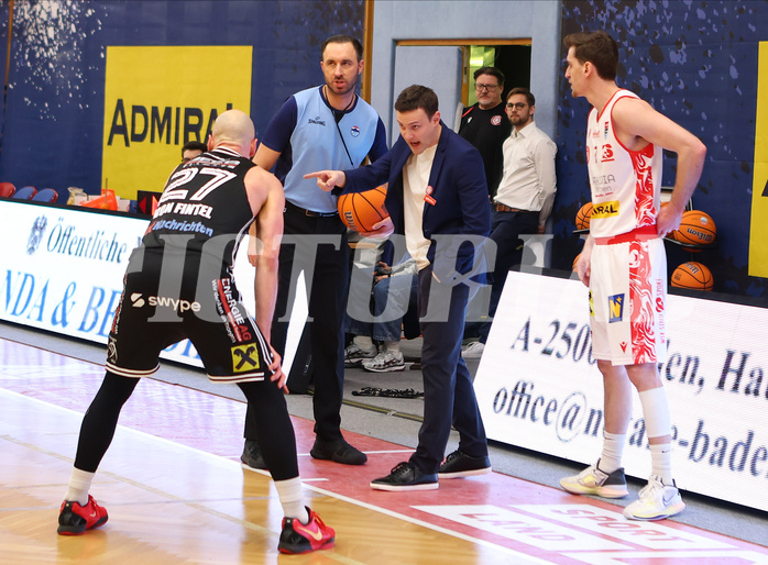 Basketball Superliaga 2024/25, Grunddurchgang 22.Runde Traiskirchen Lions vs. Flyers Wels