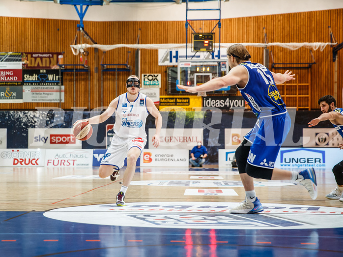Basketball, bet-at-home Basketball Superliga 2020/21, Platzierungsrunde, 1. Runde, Oberwart Gunners, Gmunden Swans, Sebastian Käferle (7)