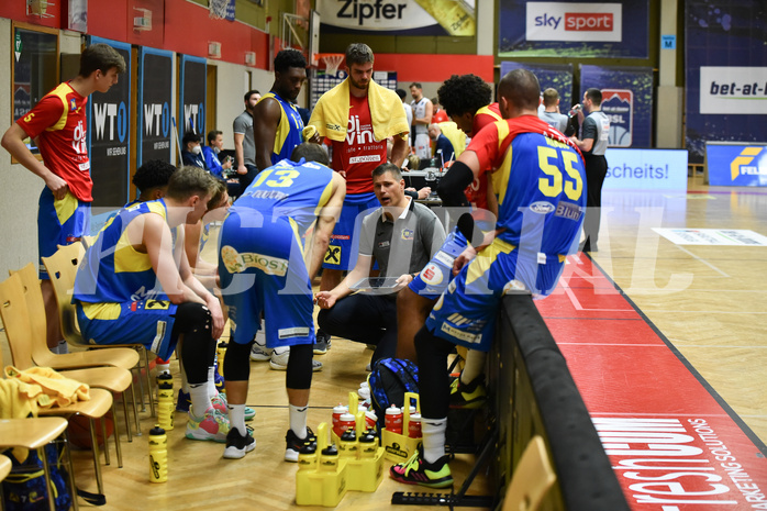 Basketball Superliga 2021/22, Grunddurchgang 16. Runde Flyers Wels vs. SKN St. Pölten