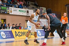 Basketball, ABL 2017/18, Grunddurchgang 3.Runde, Oberwart Gunners, Flyers Wels, Louis Debney (5)