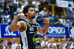 Win2Day Basketball Superliga 2022/23, Playoff,Finale Spiel 1, Swans Gmunden vs BC Vienna,