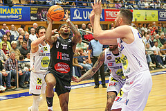 Basketball Superliga 2024/25, Grunddurchgang 17.Runde Gmunden Swans vs. Kapfenberg Bulls


